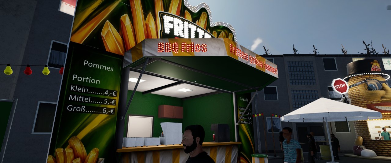 Fritten Kiste